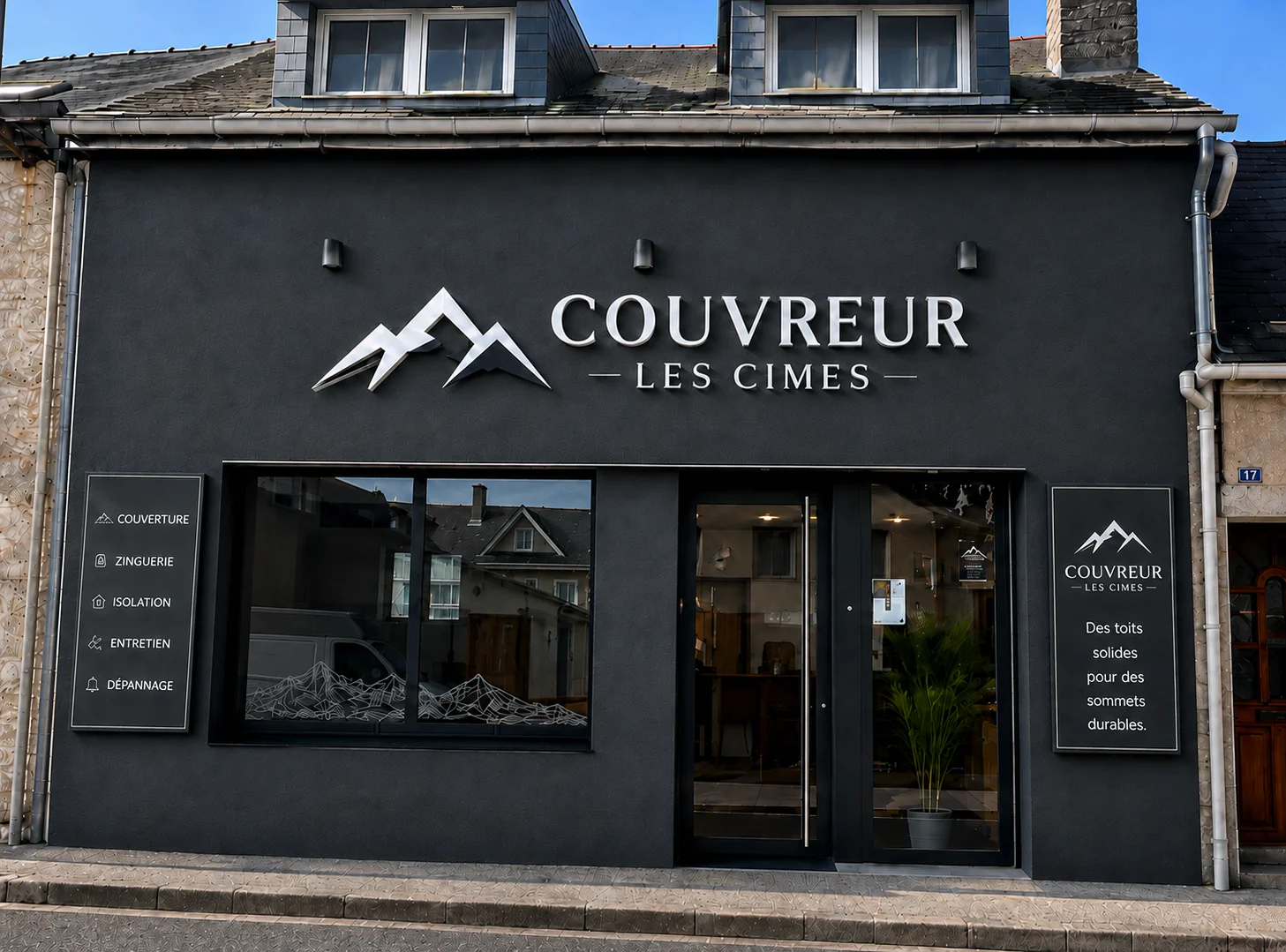 Showroom Couvreur les Cimes couvreur Bures-sur-Yvette 91